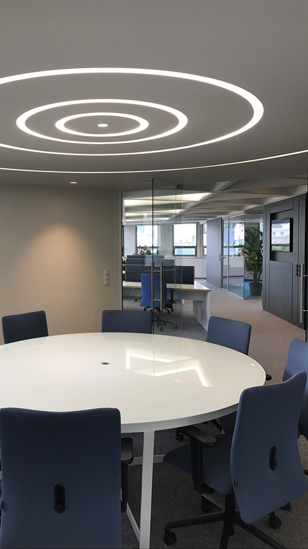 Nama Athina Modular 09 Curve R500 In Plaster In Linear LED Profile| Image:25