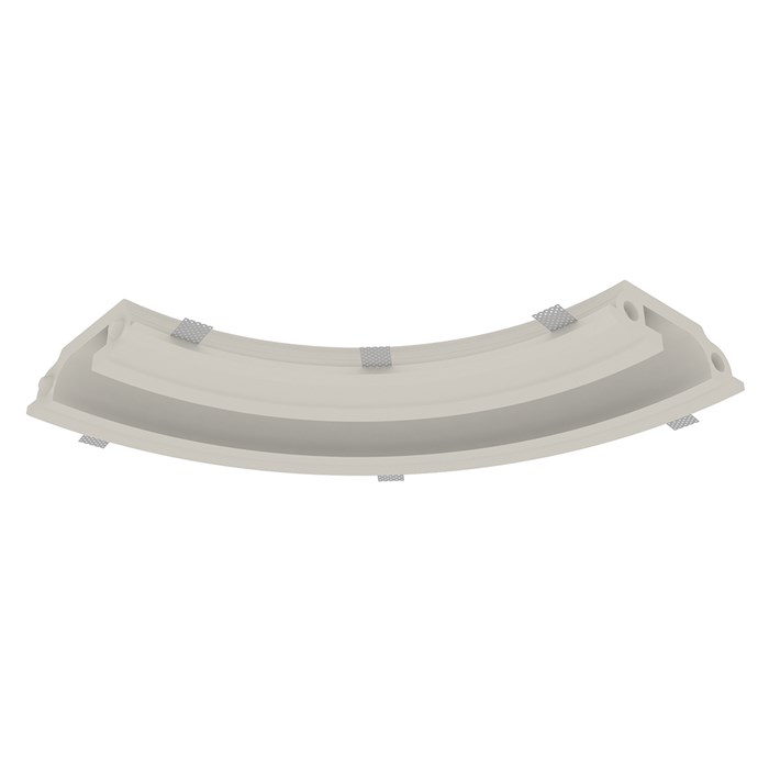 Nama Athina Modular 08 Curve R250 In Plaster In Linear LED Profile| Image : 1