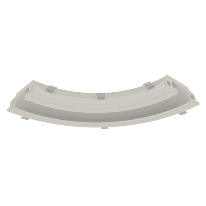 Nama Athina Modular 08 Curve R250 In Plaster In Linear LED Profile