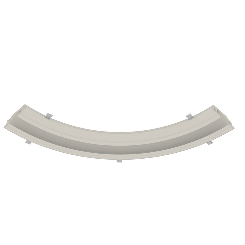 Nama Athina Modular 09 Curve R500 In Plaster In Linear LED Profile| Image : 1