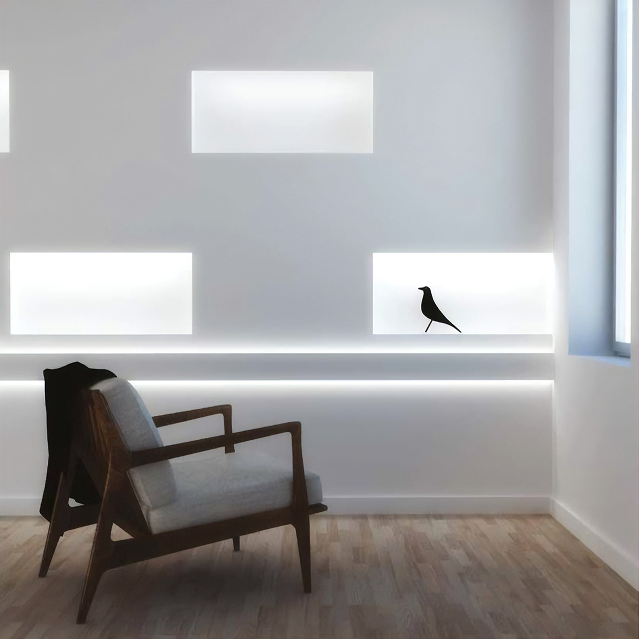 Eleni Lighting EL701 Curved LED Linear Profile Cornice| Image:11