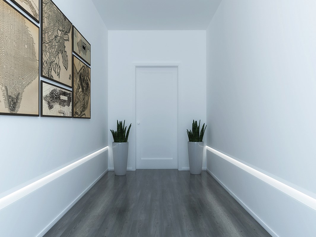 Eleni Lighting EL502 Curved LED Linear Profile Cornice| Image:14