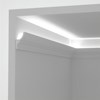 Eleni Lighting EL701 Curved LED Linear Profile Cornice| Image : 1