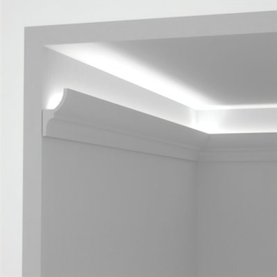 Eleni Lighting EL701 Curved LED Linear Profile Cornice