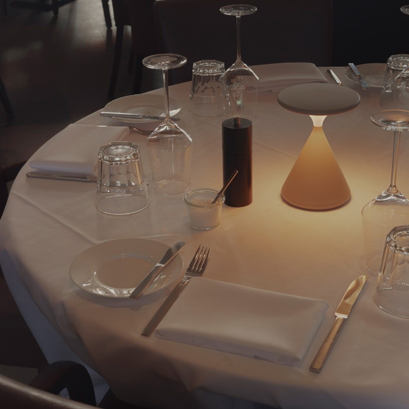 Tobias Grau Salt And Pepper Portable Cordless LED Table Lamp| Image:5