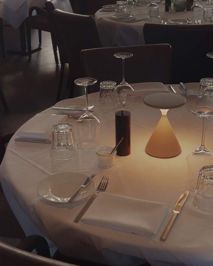 Tobias Grau Salt And Pepper Portable Cordless LED Table Lamp| Image:2