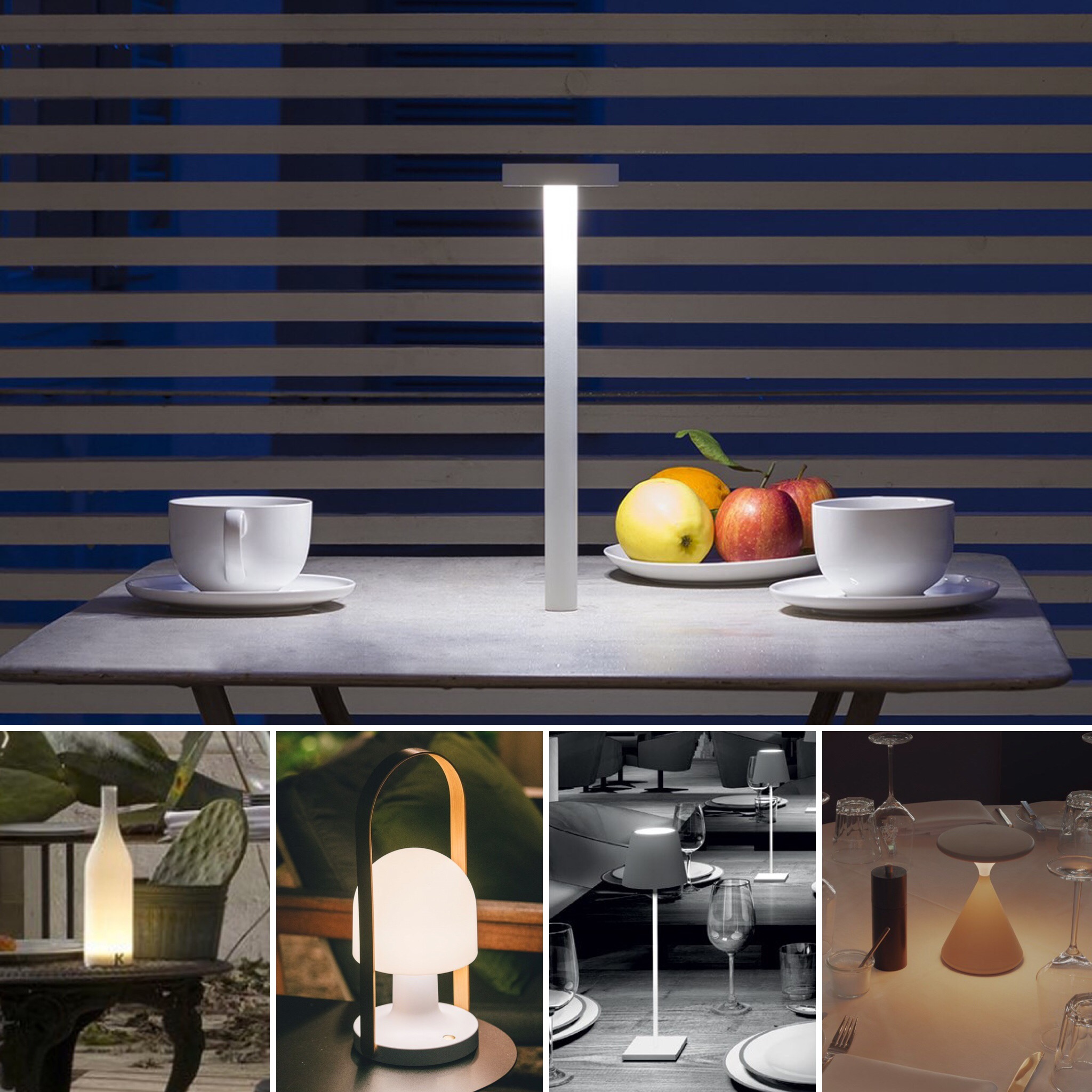 Simply 5 Portable Rechargeable Lamps Darklight Design Lighting