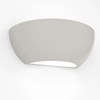 Nama Sfera 02 bowl shaped wall up and down light on white background