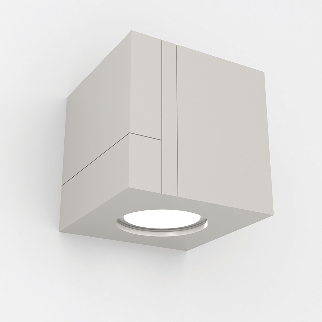 LED Wall Light Fixture Mini-Linda Black Colour 230v ip65 Exterior & Interior Heater 