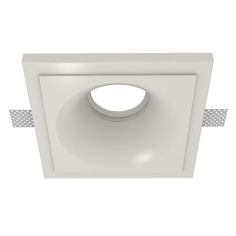 Nama Fos 04 Round Plaster In Downlight frame only on white background
