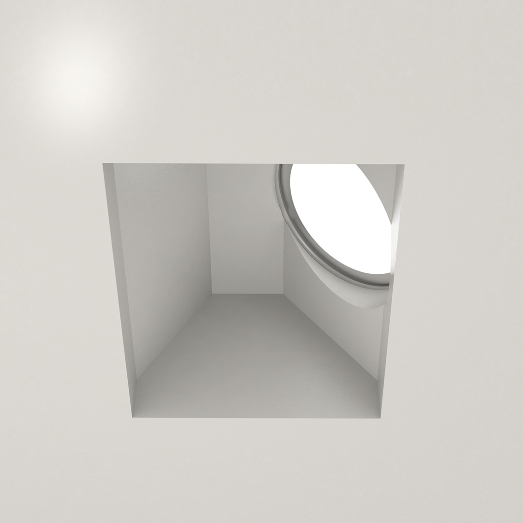 Nama Fos 06 Recessed Plaster In Wall Washer Downlight Darklight