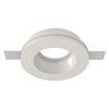 Nama Fos 16 Round Plaster In Downlight frame only on white background