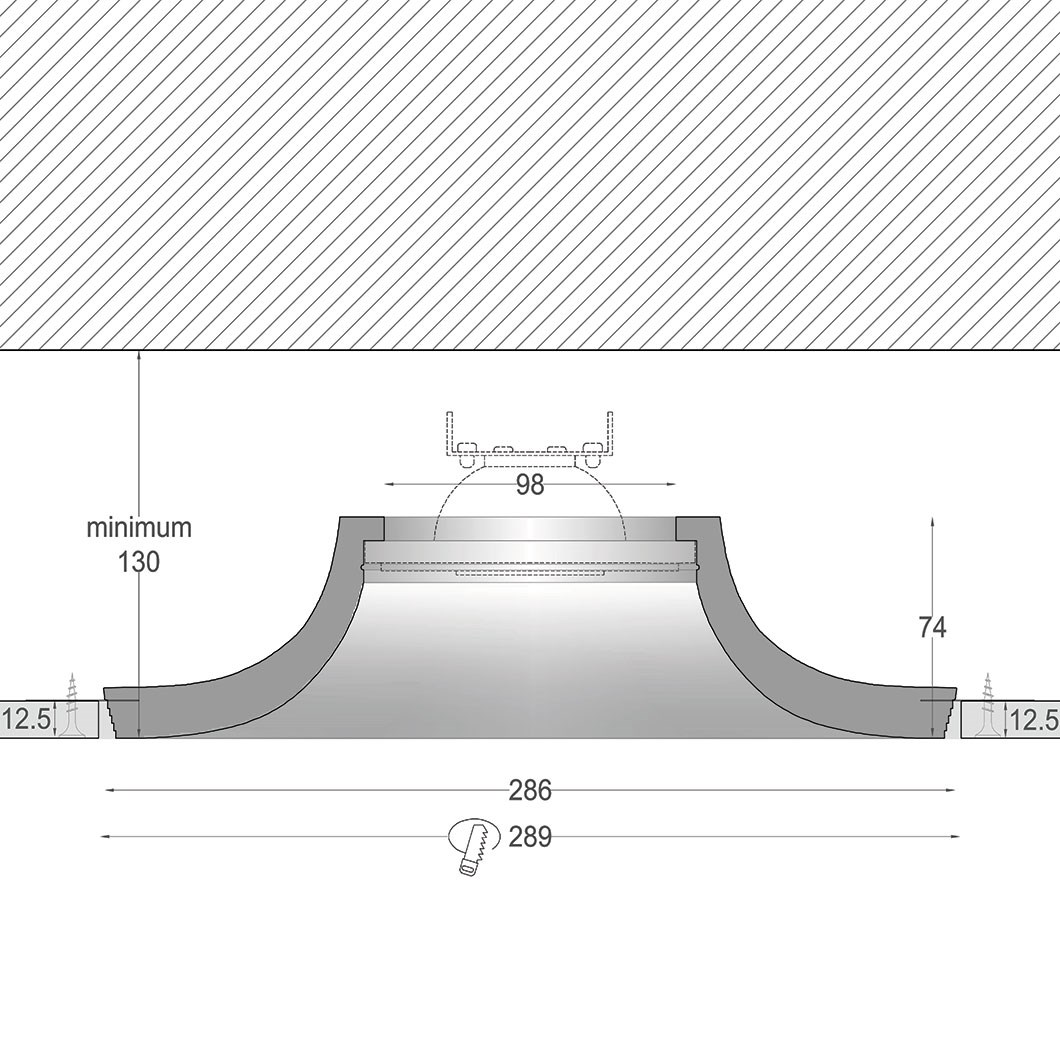 Linear Downlight Section