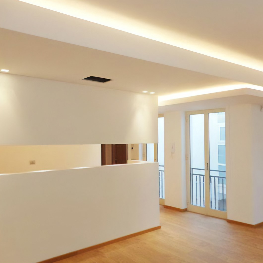 Eleni Lighting El200 Led Recessed Linear Profile Cornice