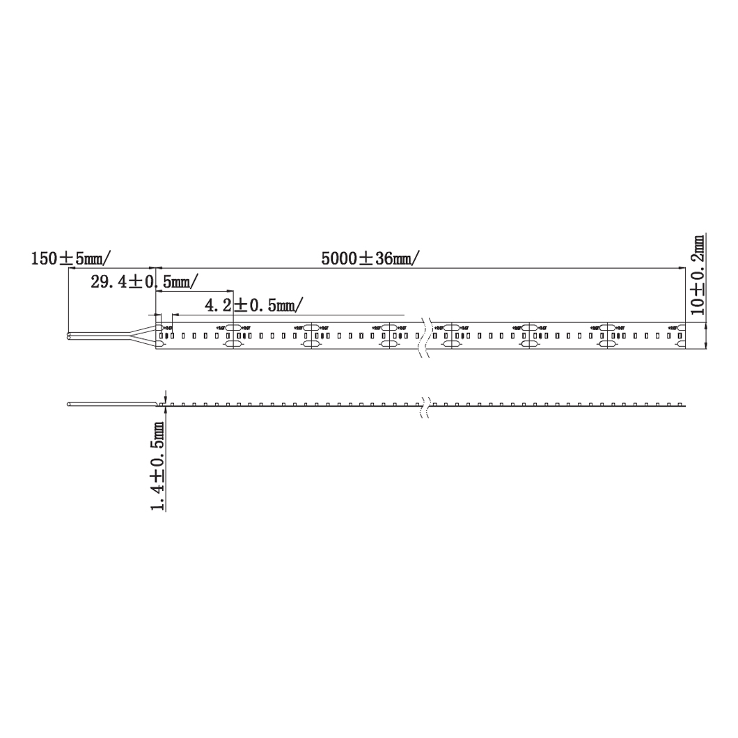 DLD Lightflow 19.2W IP66 True Colour CRI98 Linear LED Tape Next Day
