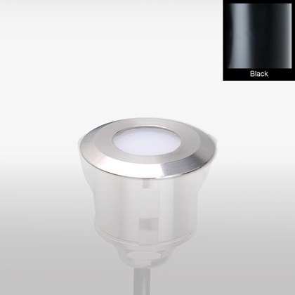 OUTLET X-Terior Lumis LED Recessed Exterior IP67 Deck Light: Titanium Black