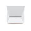 OUTLET Lumen Center Mail Wall Light: Small, White, G9| Image : 1