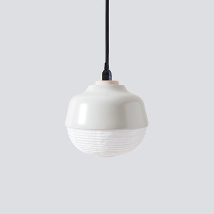 CLEARANCE Kimu Design The New Old Light Small White Pendant