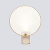 OUTLET Kimu Design Screenlight 1.0 Round Ivory Table Lamp| Image : 1