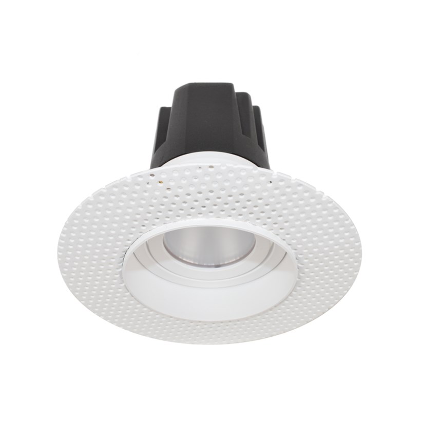 OUTLET DLD Eiger 1-R LED White 36D 2700K Adjustable Plaster In Downlight| Image:12