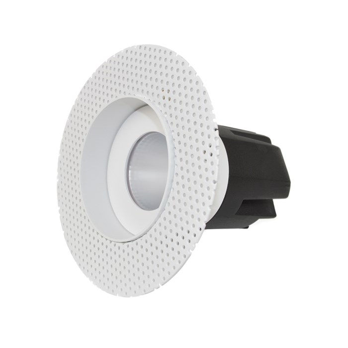 DLD Eiger 1-R True Colour CRI98 LED IP65 Plaster In Downlight - Next Day Delivery| Image:4