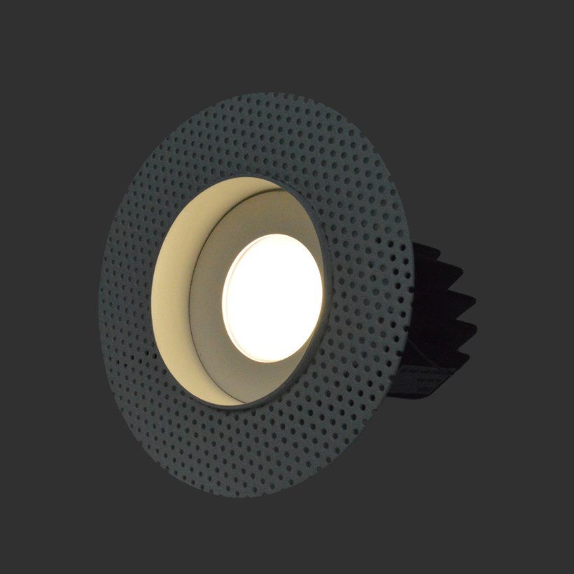OUTLET DLD Eiger 1-R LED IP65 Plaster In Downlight True Colour CRI98 - Next Day Delivery| Image:24
