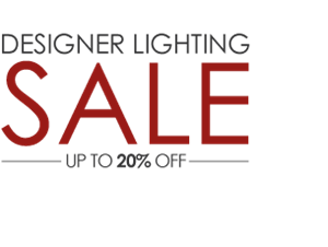 Designer Lighting Sale - up to 20% off