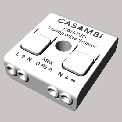 Casambi's CBU-TED dimming control unit.