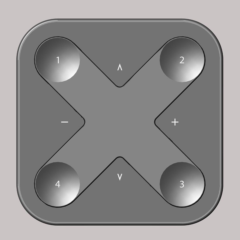 Casambi X-Press Compact Bluetooth Dimming Wireless Wall Switch| Image : 1