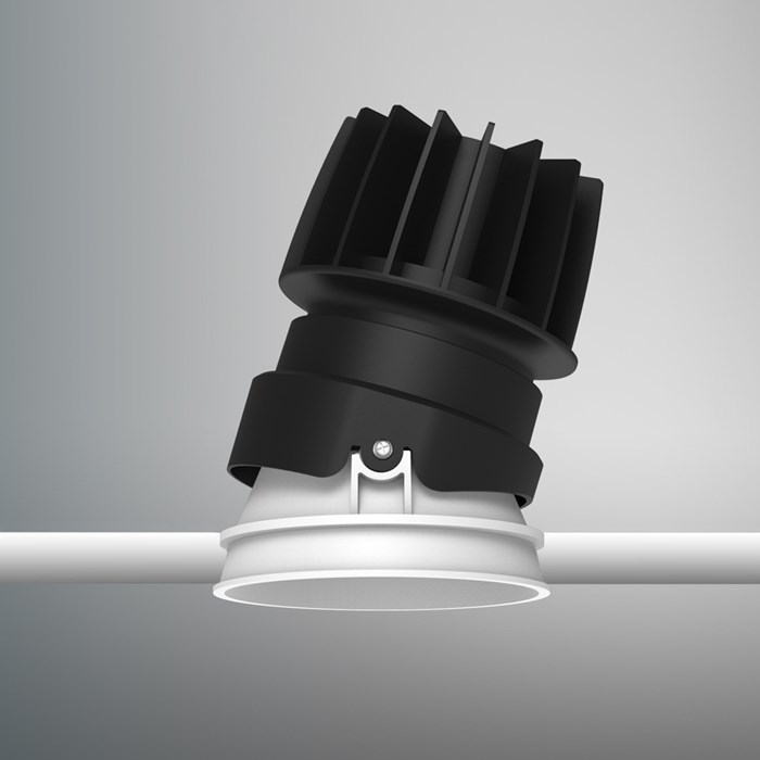 DLD K2 True Colour CRI98 LED Adjustable Plaster In Downlight - Next Day Delivery| Image:4
