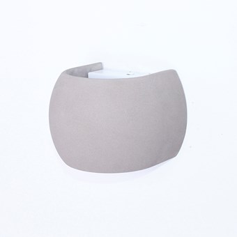 Seed Design Castle Round LED IP65 Concrete Wall Light - Next Day Delivery