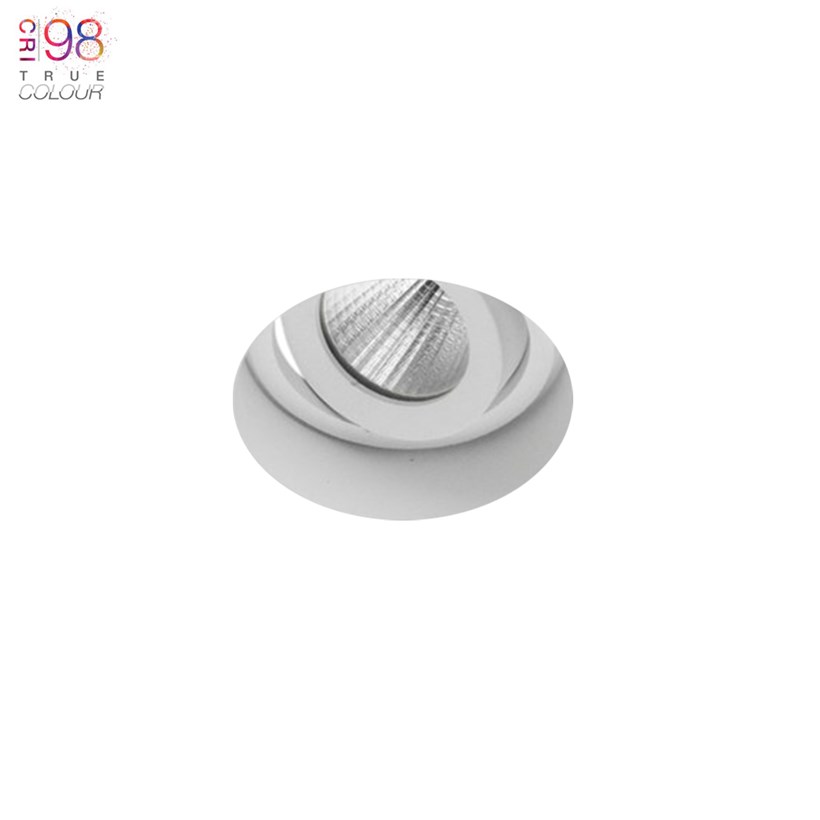 OUTLET DLD Eiger Mini 1-R LED Adjustable Plaster In Downlight True ...