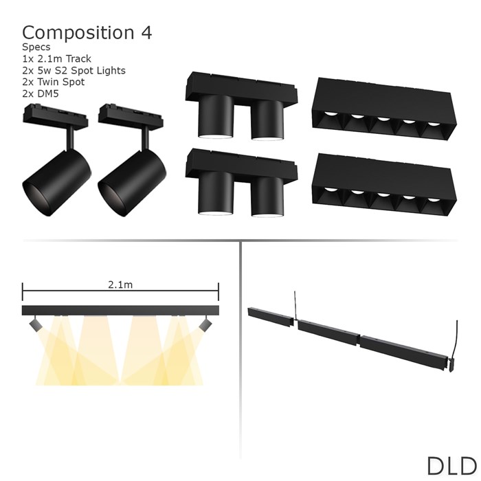 DLD Shadowline Suspension Track System Package| Image:4