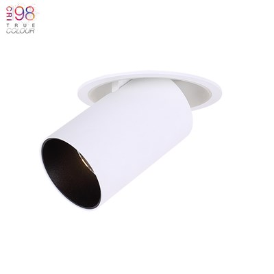 DLD Alps Tele True Colour CRI98 LED Adjustable Pull Out Recessed Spot Light With Trim