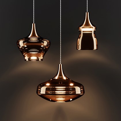 Lodes Nostalgia Glass LED Pendant