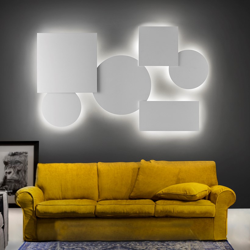 Lodes Puzzle Mega LED Wall & Ceiling Light| Image:1