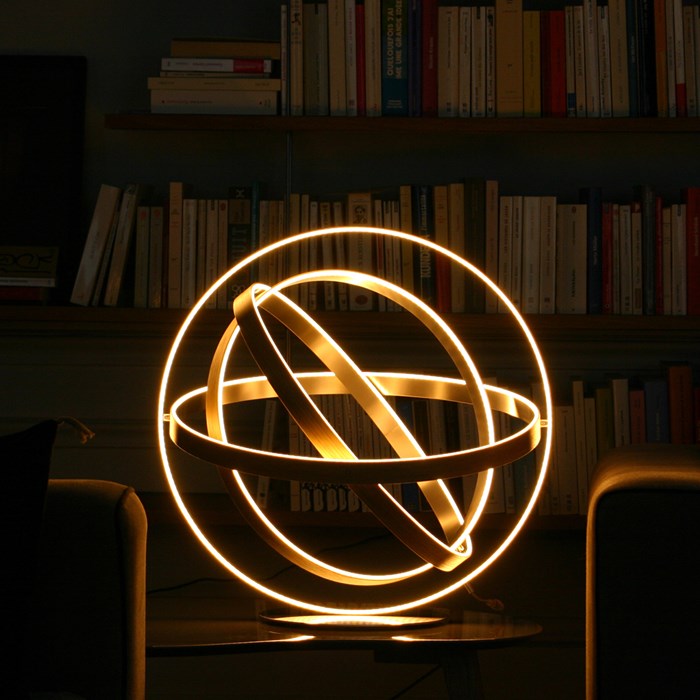 Henri Bursztyn _B612 LED Metal Pendant & Table Lamp| Image:3