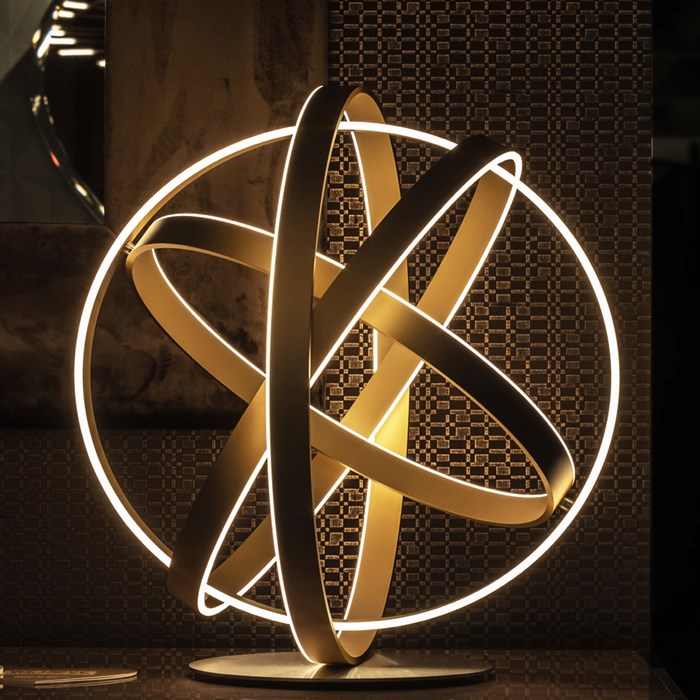 Henri Bursztyn _B612 LED Metal Pendant & Table Lamp| Image:5