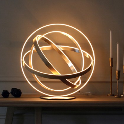 Henri Bursztyn _B612 LED Wooden Pendant & Table Lamp
