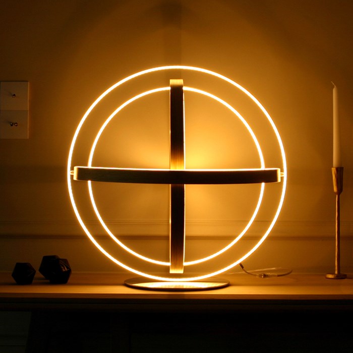 Henri Bursztyn _B612 LED Wooden Pendant & Table Lamp| Image:3