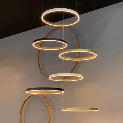 Henri Bursztyn Compo "One Cable" _O LED Down Projection Pendant