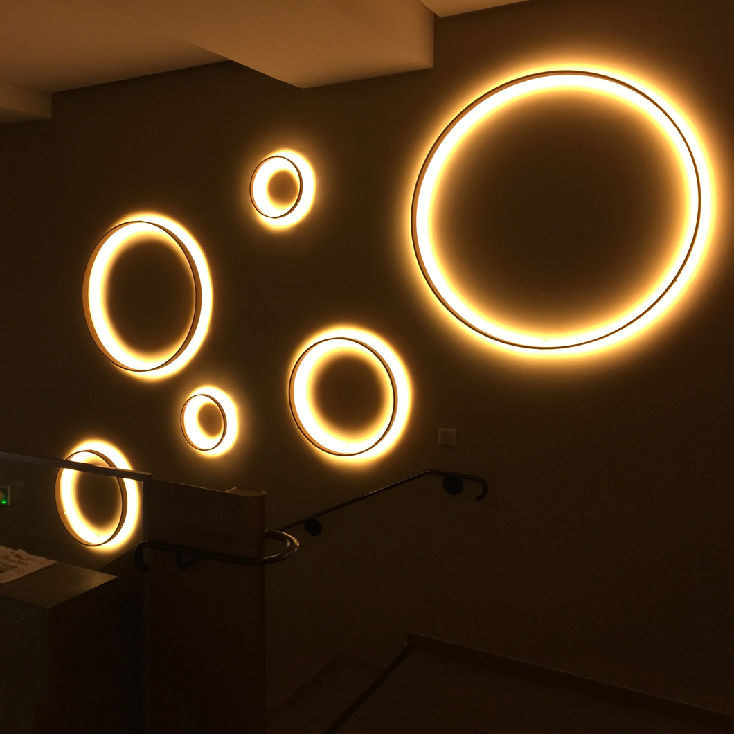 Henri Bursztyn O LED Wall Light Darklight Design Lighting