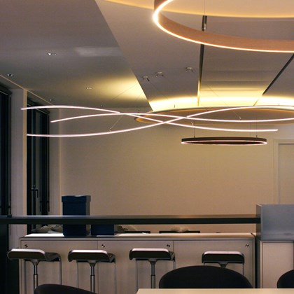 Henri Bursztyn _WARP1 LED Pendant With Ceiling Plate alternative image