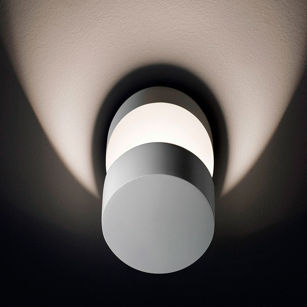 Lodes Pin Up LED Wall Ceiling Light Darklight Design