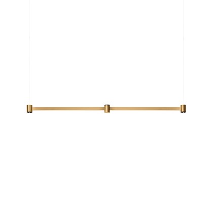 OUTLET Arkoslight Art Direct and Indirect 5m Brushed Gold LED Pendant