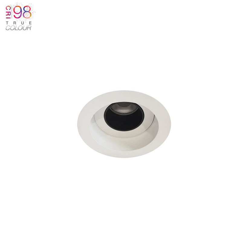 DLD Andes Mini 1-R True Colour CRI98 LED IP65 Fixed Recessed Downlight - Next Day Delivery| Image : 1