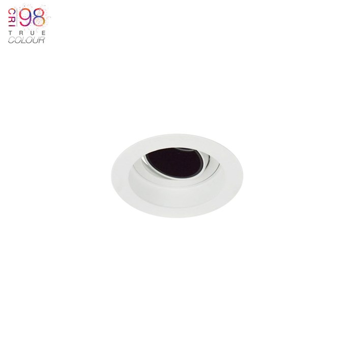 DLD Andes Mini 1-R True Colour CRI98 LED Adjustable Recessed Downlight - Next Day Delivery| Image : 1