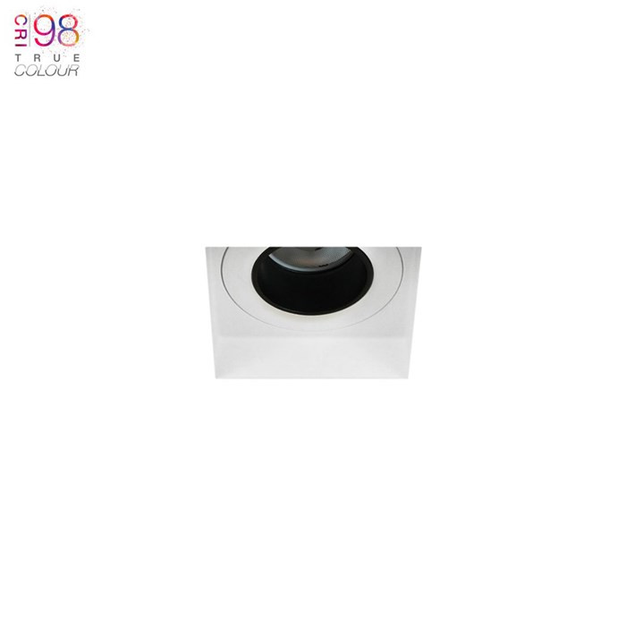 DLD Andes Mini 1-S True Colour CRI98 LED IP65 Fixed Plaster In Downlight - Next Day Delivery| Image : 1
