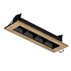 Setup Lighting Wood Linear 190 Eco-Friendly LED Recessed Downlight| Image : 1