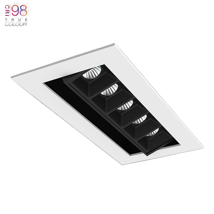 DLD Surf 5 LED Adjustable Recessed Downlight - Next Day Delivery| Image : 1